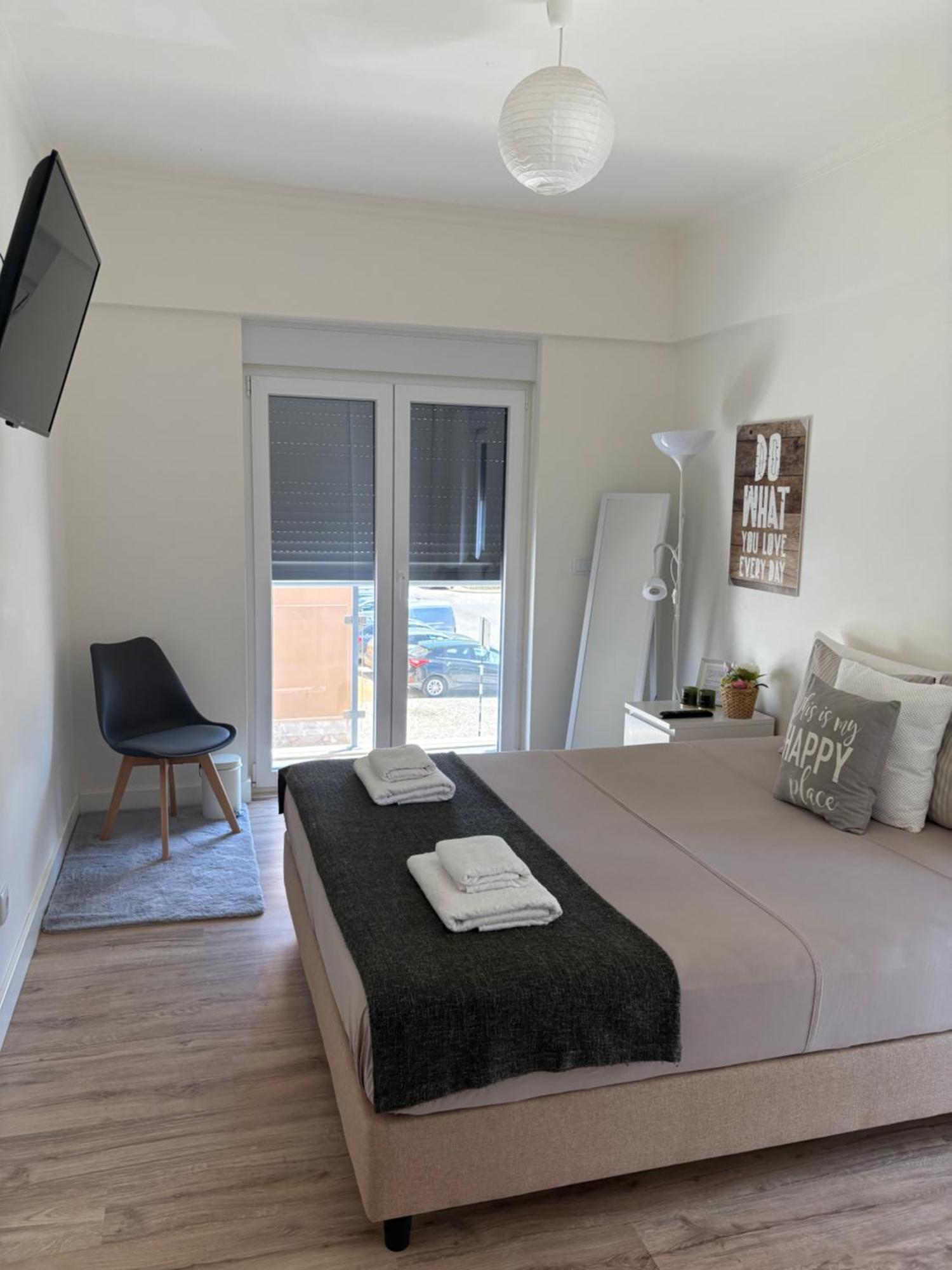 Modern Double Room With Private Balcony Montijo Extérieur photo